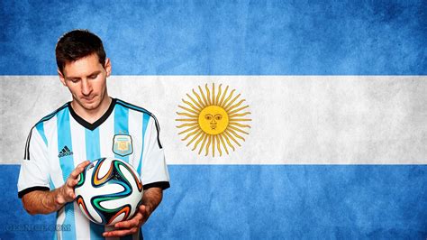 messi wallpaper 4k pc argentina flag